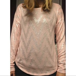 Shiny Long Sleeved Shirt